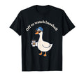Funny Off To Watch Baseball Silly Goose T-Shirt - Minimalist Print Unisex - T-Shirt, Sweatshirt, Hoodie