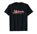 Motown Varsity Distressed Throwback T-Shirt - Trendy Graphic Men Women - T-Shirt, Sweatshirt, Hoodie