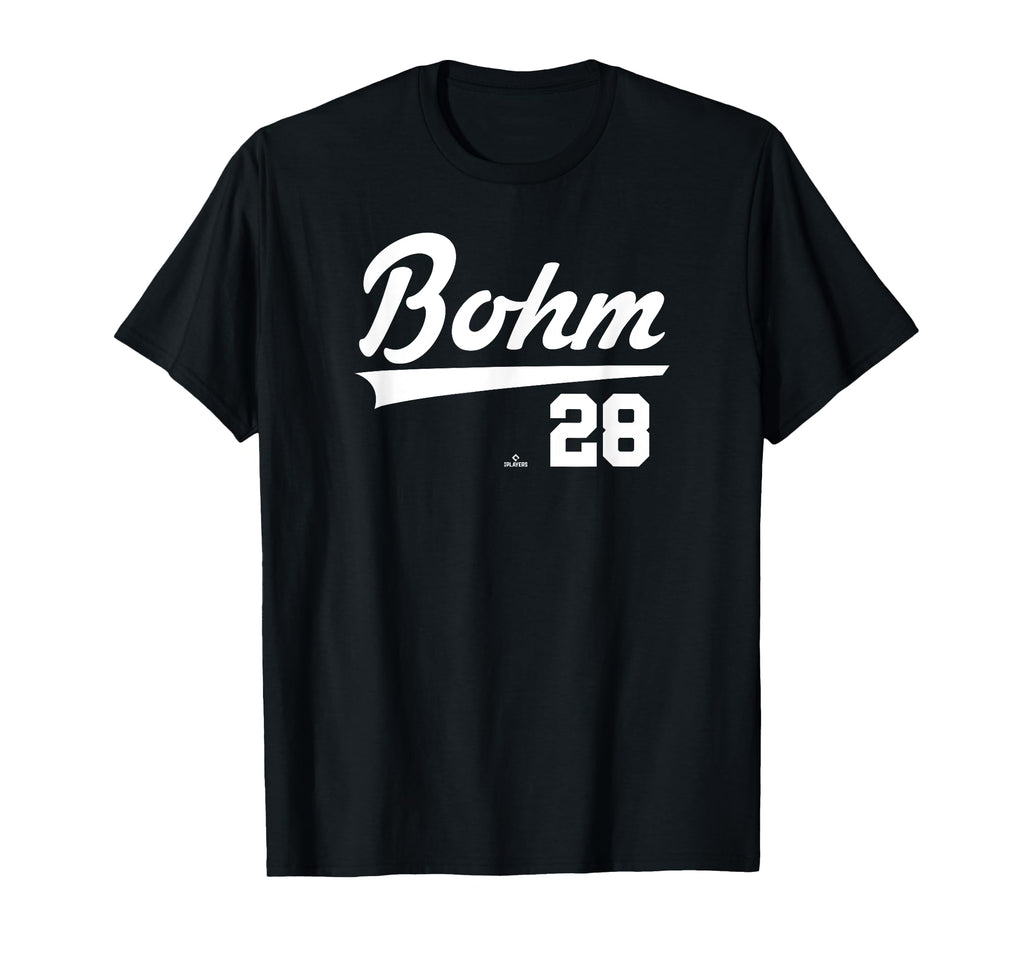 Player Name Swoosh Alec Bohm Philadelphia T-Shirt - Graphic Print Unisex - T-Shirt, Sweatshirt, Hoodie