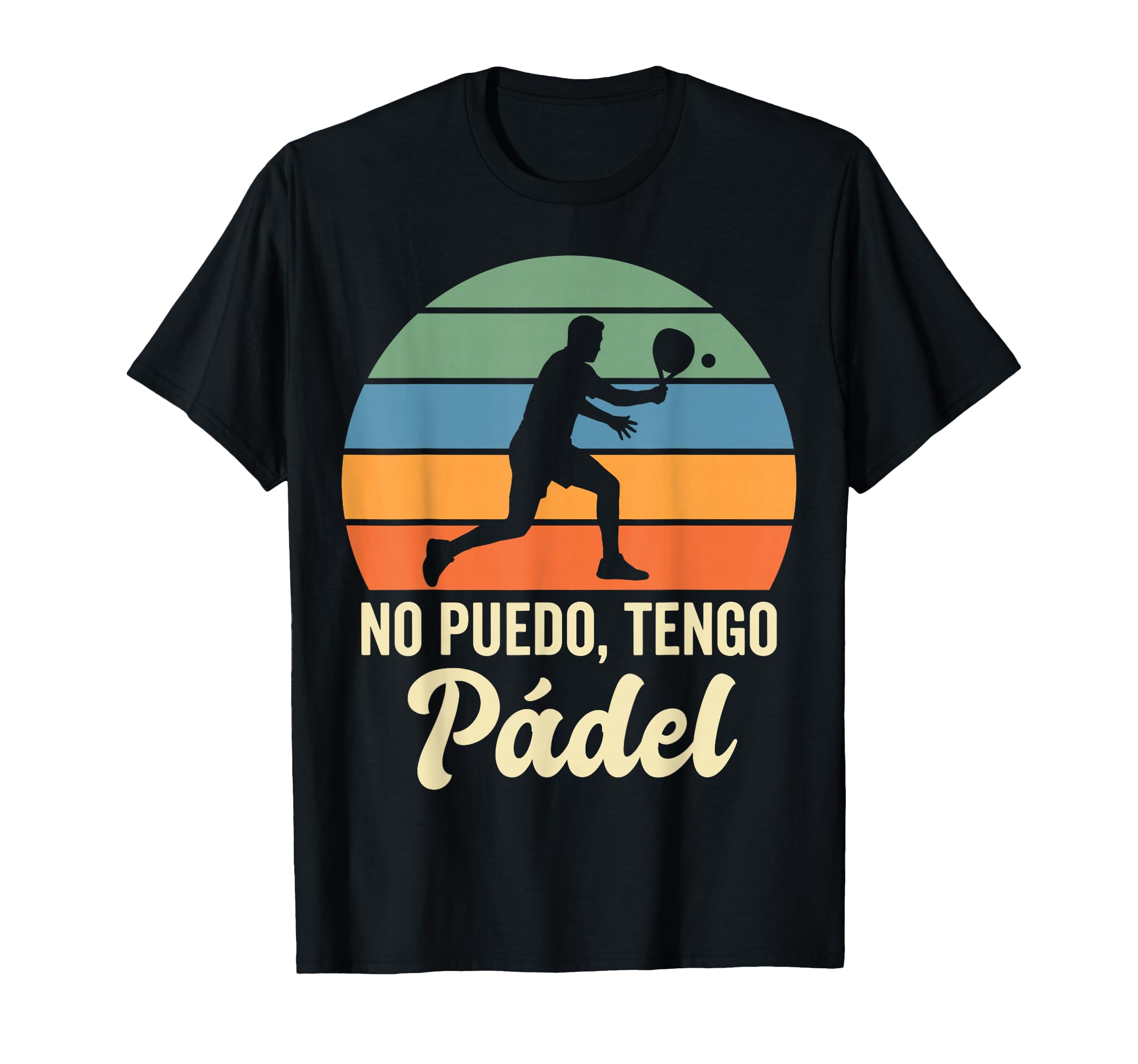 No Puedo Tengo Padel Sunset Padel T-Shirt - Streetwear Style for Adults - T-Shirt, Sweatshirt, Hoodie