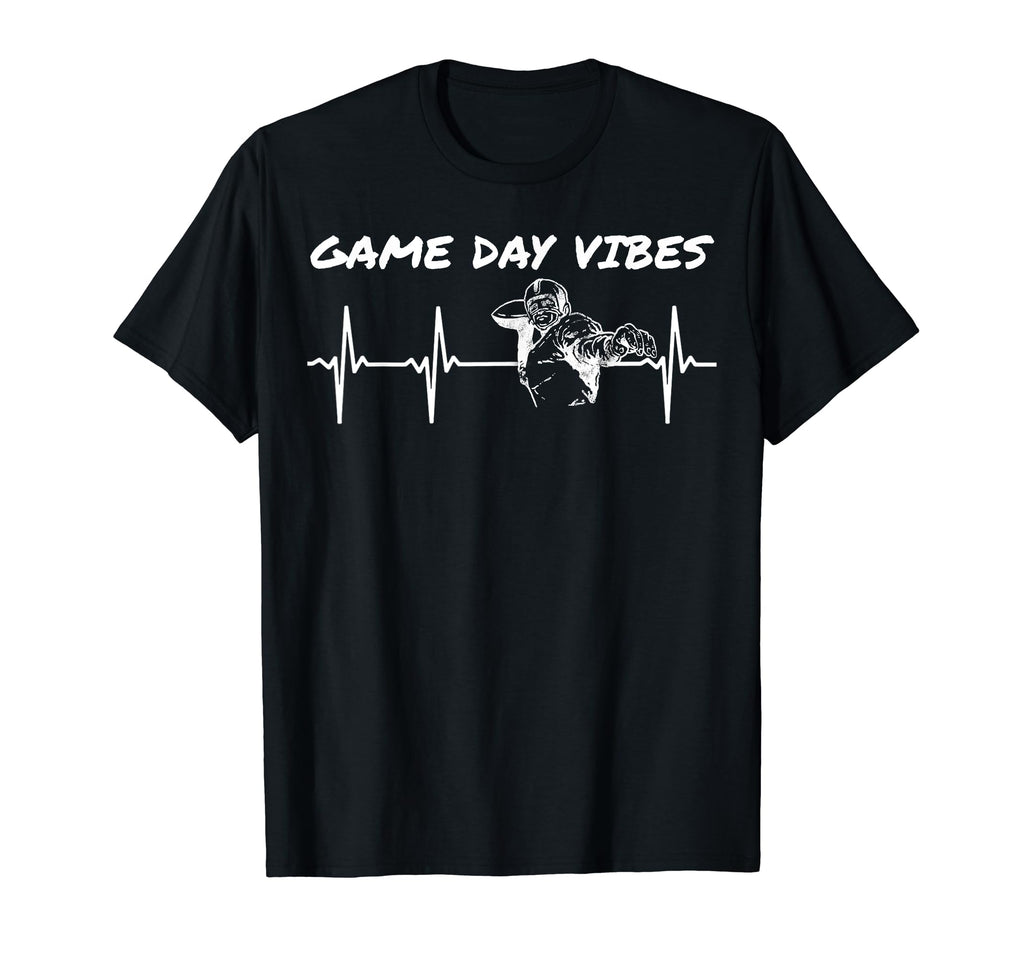 Game Day Vibes Mom Dad Quarterback T-Shirt - Unique Graphic Men Women - T-Shirt, Sweatshirt, Hoodie