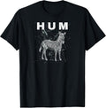 Vintage Animal Lover HUM Funny Retro Zebra Meme - Adult & Kids T-Shirts, Sweatshirts & Hoodies apparel design preview 1