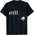 Evolution of Snowboarding Downhill - Adult & Kids T-Shirts, Sweatshirts & Hoodies apparel design preview 1