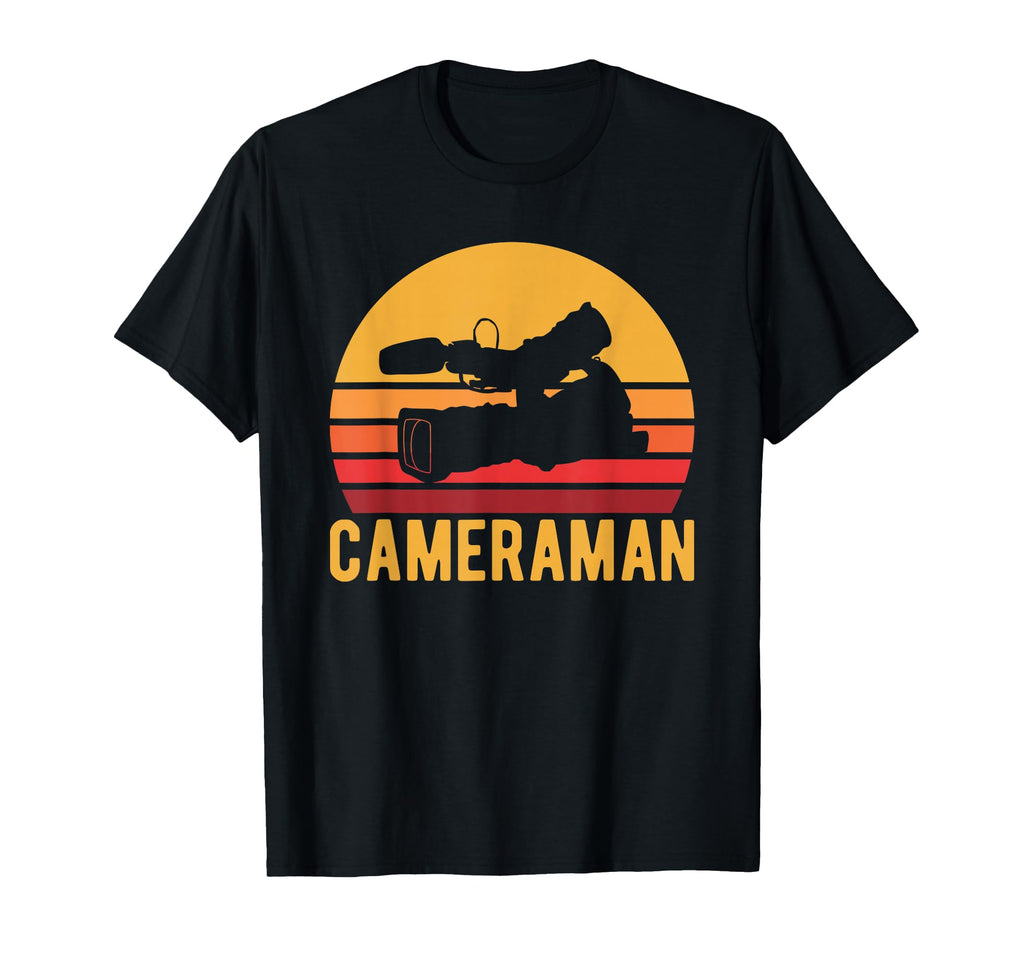 Cameraman Video Camera Operator Gift T-Shirt - Streetwear Style Men Women - T-Shirt, Sweatshirt, Hoodie
