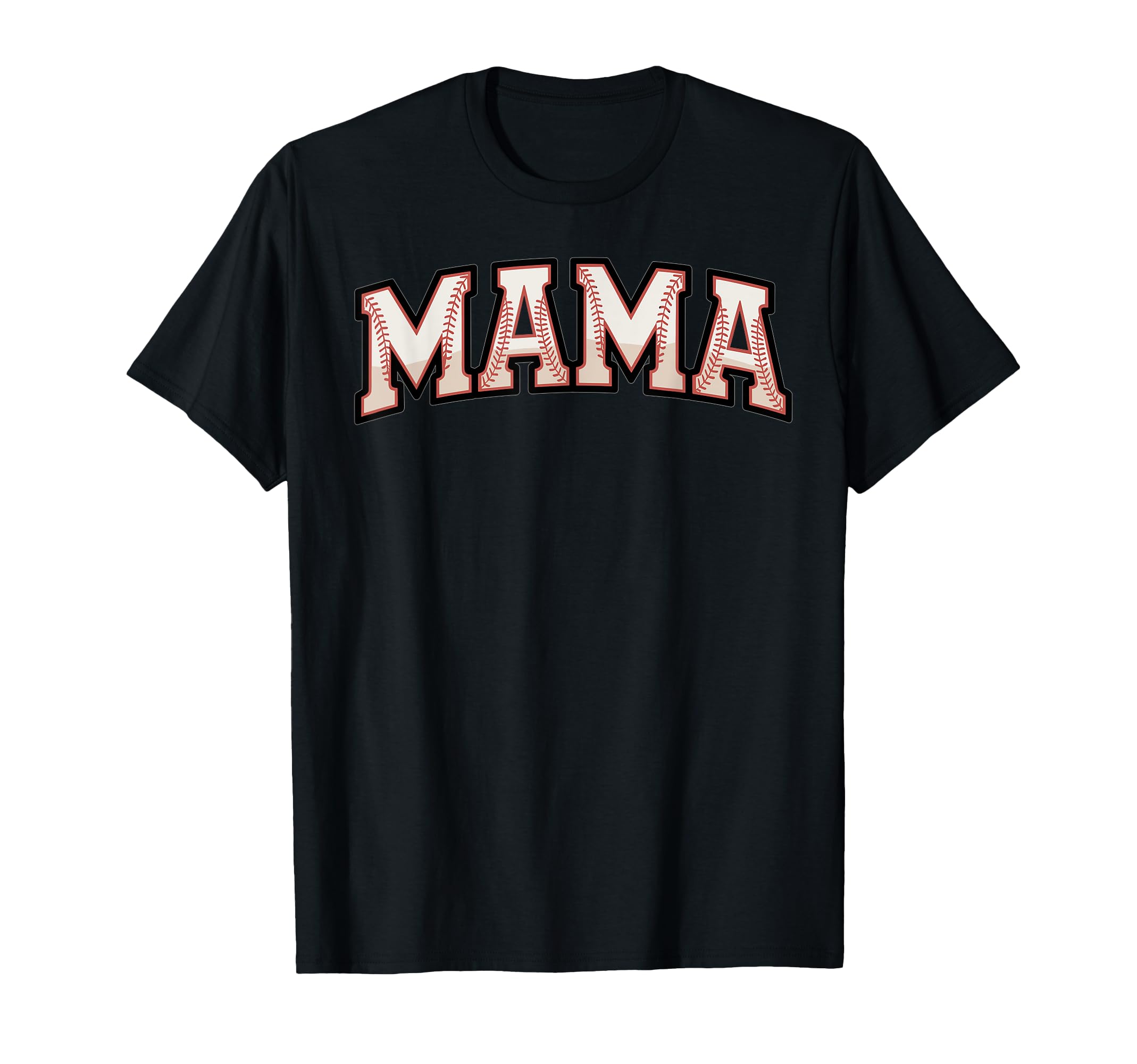 Mom Baseball Game Day Baseball Mama T-Shirt - Fun Novelty Design Men Women - T-Shirt, Sweatshirt, Hoodie
