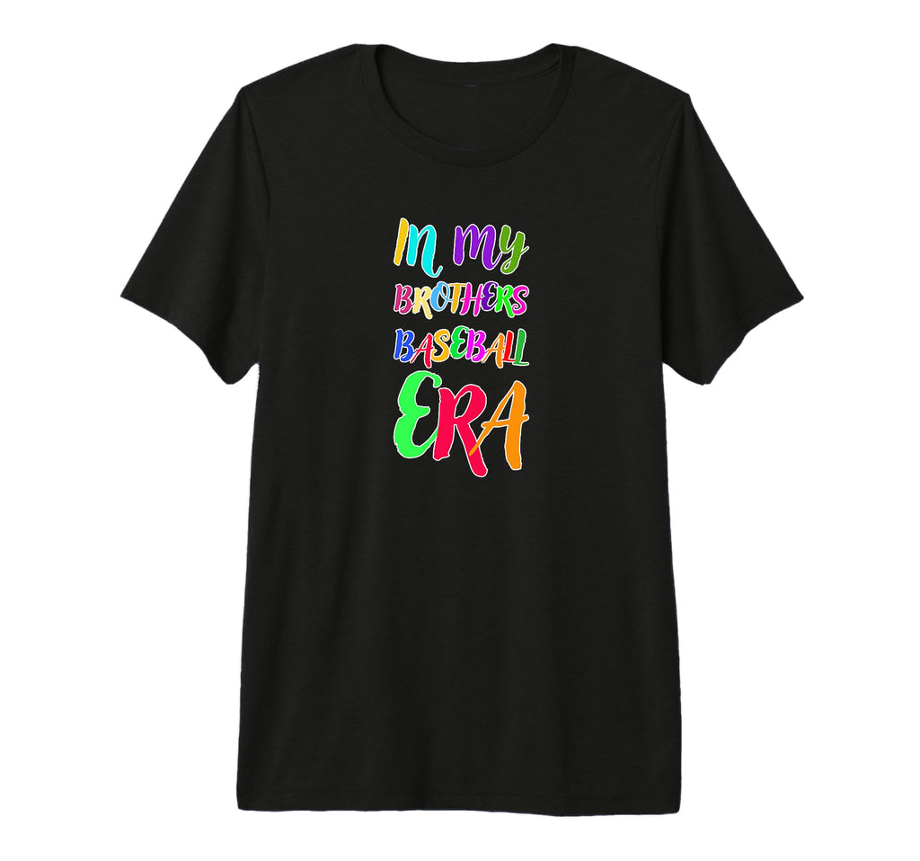 My Brothers Baseball Era Tri Blend T-Shirt - Custom Art Print Unisex - T-Shirt, Sweatshirt, Hoodie