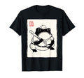 Japanese Grumpy Frog Baseball Player T-Shirt - Custom Art Print for Adults - T-Shirt, Sweatshirt, Hoodie