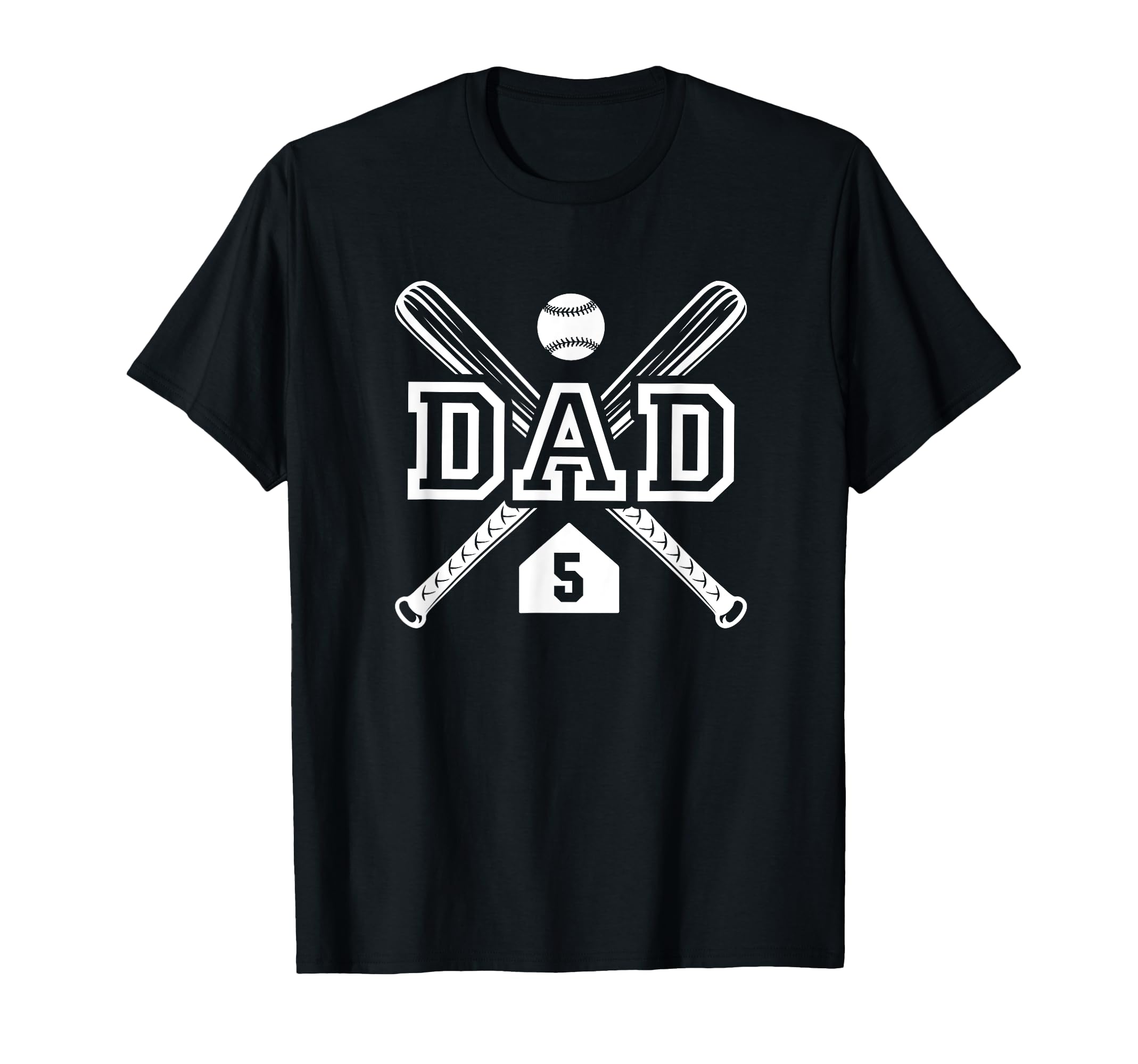 Baseball Dad Softball Dad 5 Jersey T-Shirt - Streetwear Style for Adults - T-Shirt, Sweatshirt, Hoodie