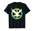 Peace Dove Branch Peace Love Peace T-Shirt - Casual Everyday Wear Unisex - T-Shirt, Sweatshirt, Hoodie