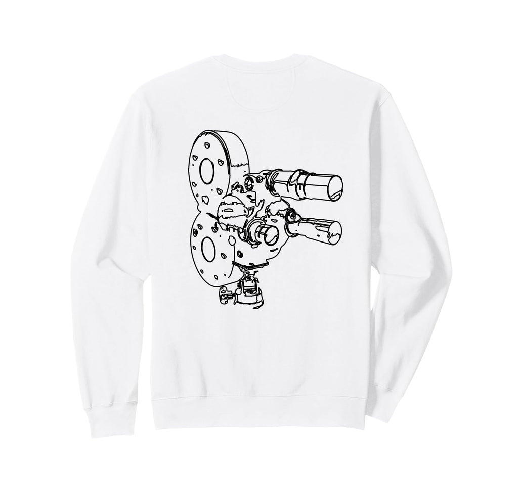 Old Film Camera Camera Operator Sweatshirt - Novelty Apparel for Adults - T-Shirt, Sweatshirt, Hoodie