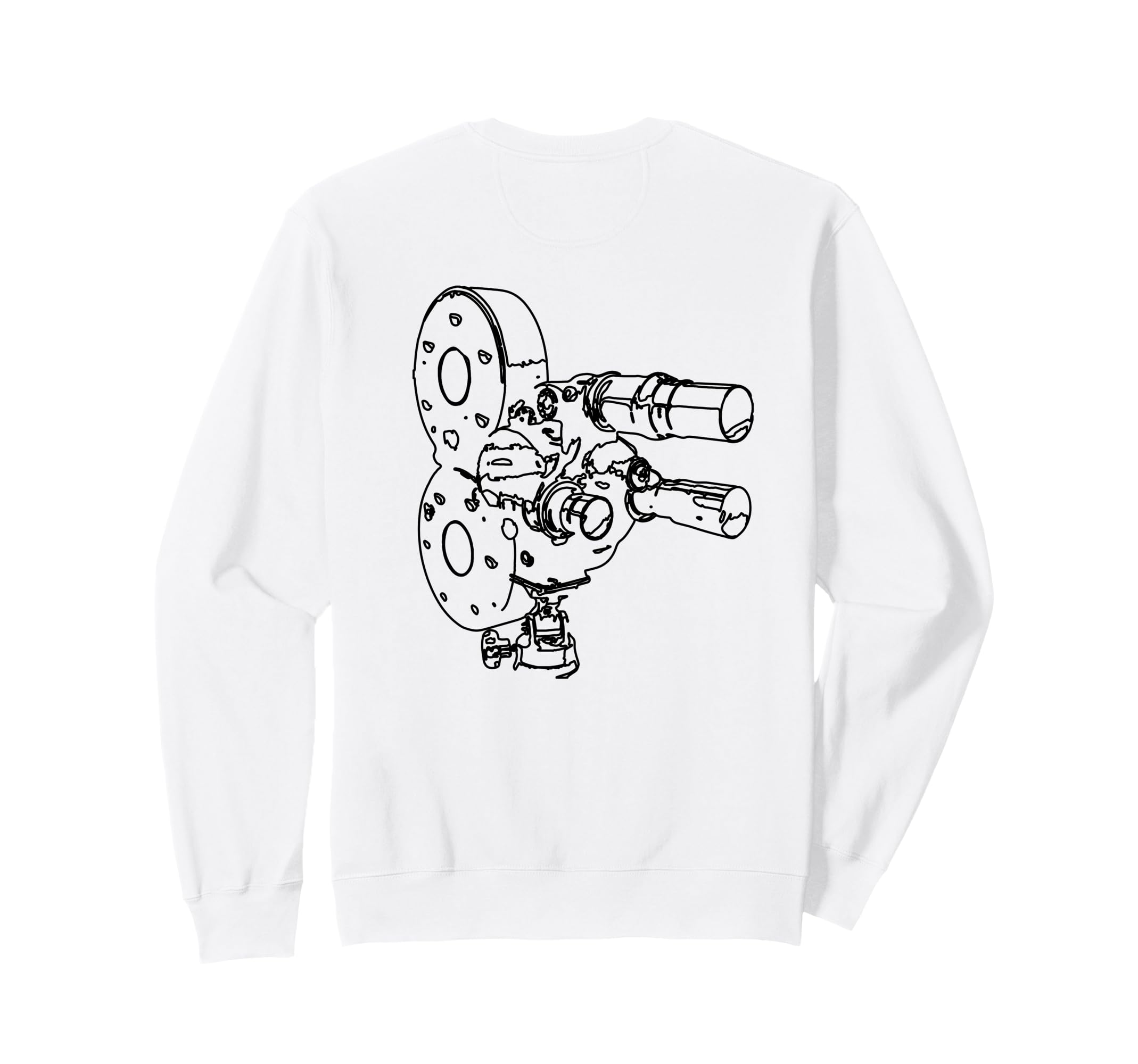 Old Film Camera Camera Operator Sweatshirt - Novelty Apparel for Adults - T-Shirt, Sweatshirt, Hoodie