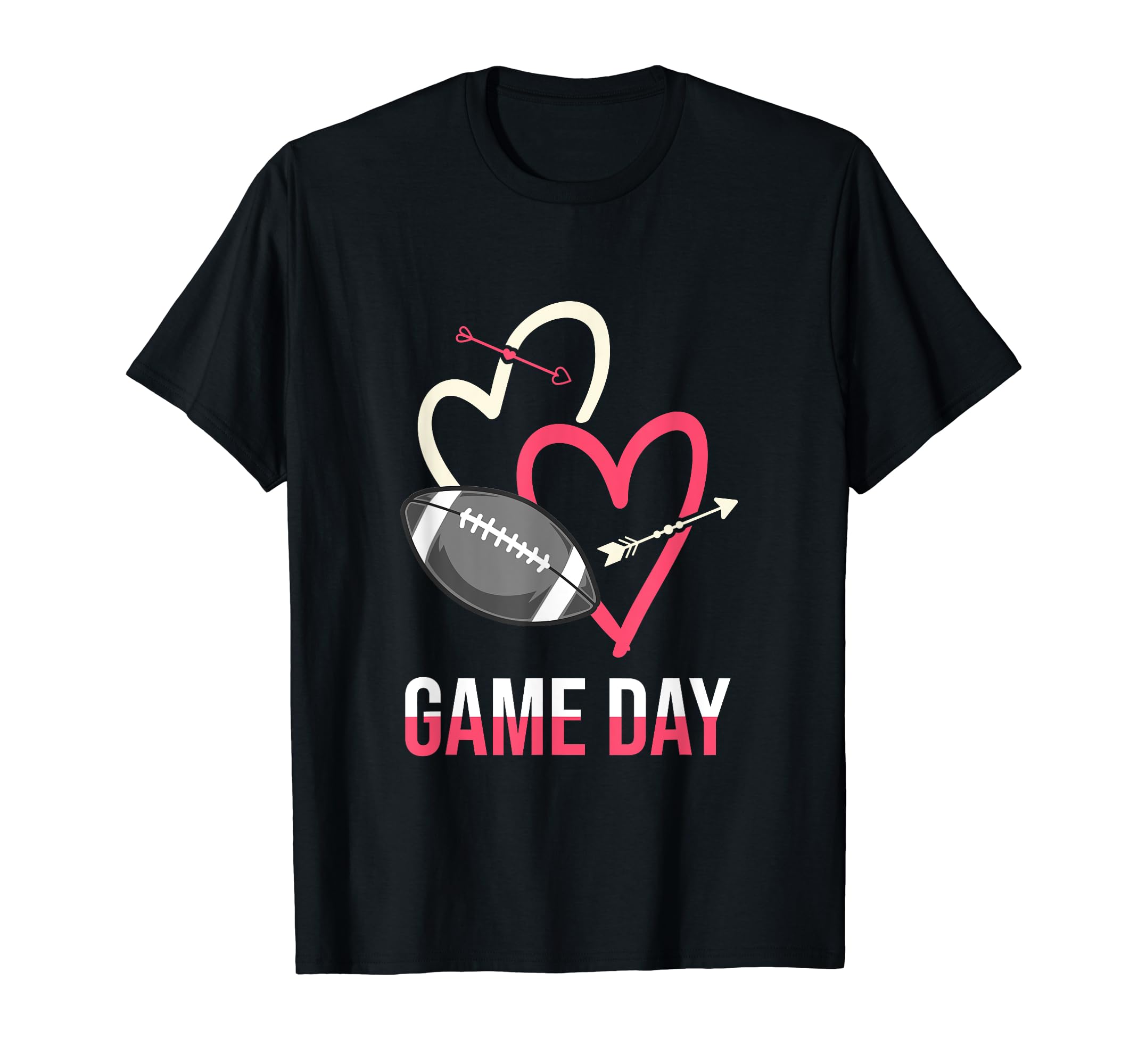 Football Lovers Game Day Football T-Shirt - Aesthetic Graphic Unisex - T-Shirt, Sweatshirt, Hoodie