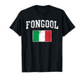 Fongool Italian Flag Italy T-Shirt - Casual Everyday Wear for Adults - T-Shirt, Sweatshirt, Hoodie
