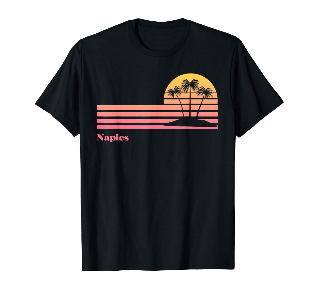 Naples Beach Florida Gradient T-Shirt - Casual Everyday Wear Men Women - T-Shirt, Sweatshirt, Hoodie