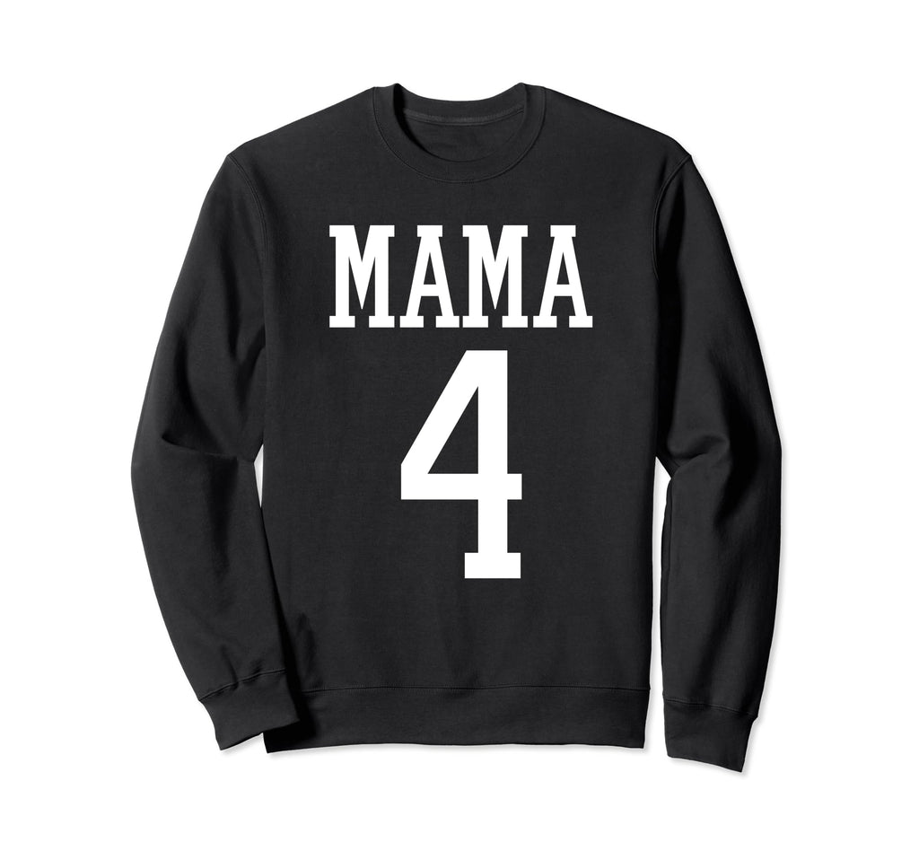 Number 4 Mama Biggest Fan Spirit Sweatshirt - Streetwear Style for Adults - T-Shirt, Sweatshirt, Hoodie