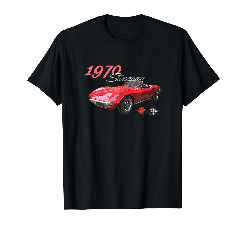 1970 Stingray Iconic American Sports T-Shirt - Novelty Apparel Men Women - T-Shirt, Sweatshirt, Hoodie