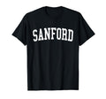 Sanford Fl Distressed White Varsity T-Shirt - Unique Graphic Men Women - T-Shirt, Sweatshirt, Hoodie
