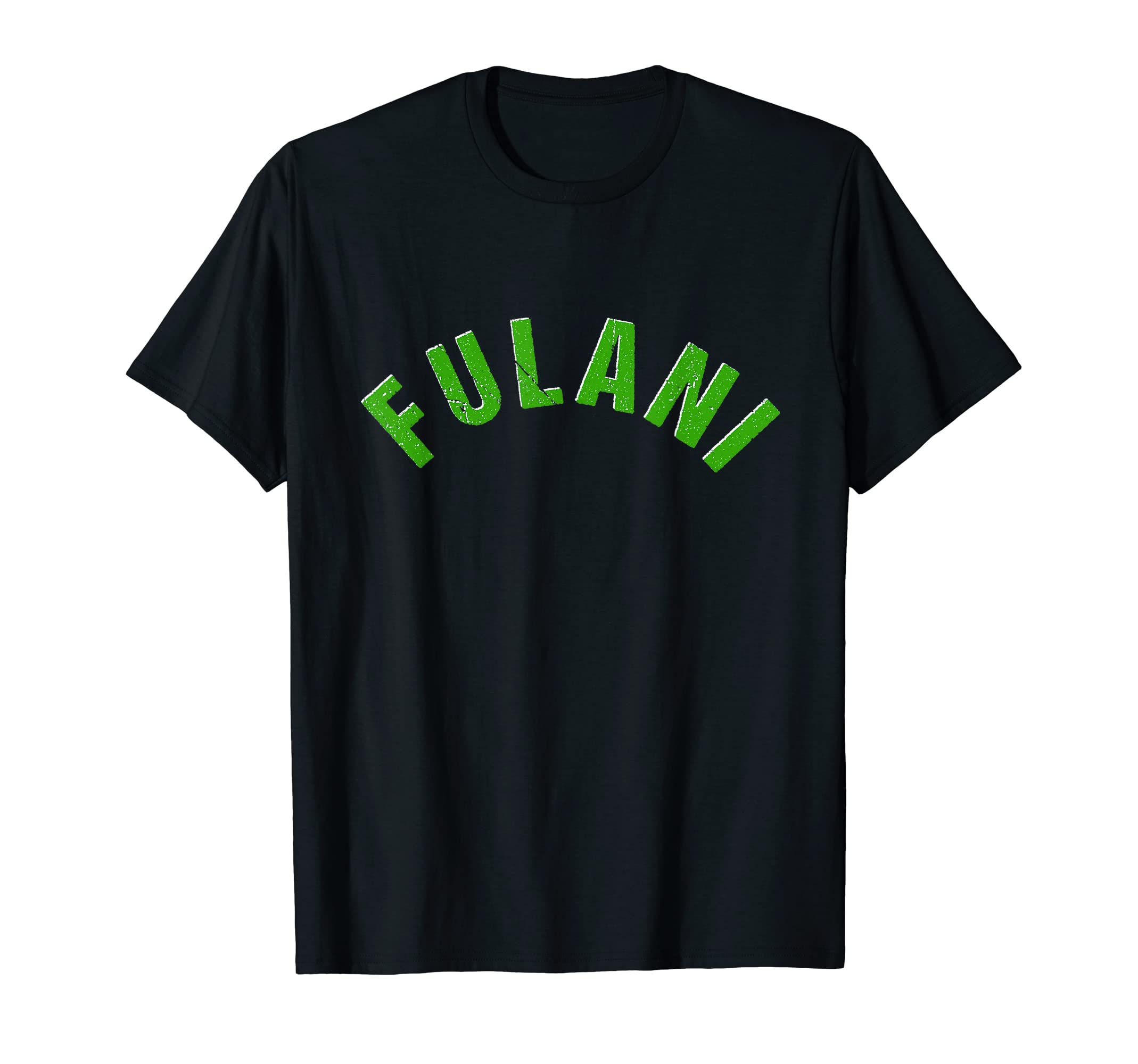 Fulani Nigerian Culture Large Distressed T-Shirt - Custom Art Print Unisex - T-Shirt, Sweatshirt, Hoodie