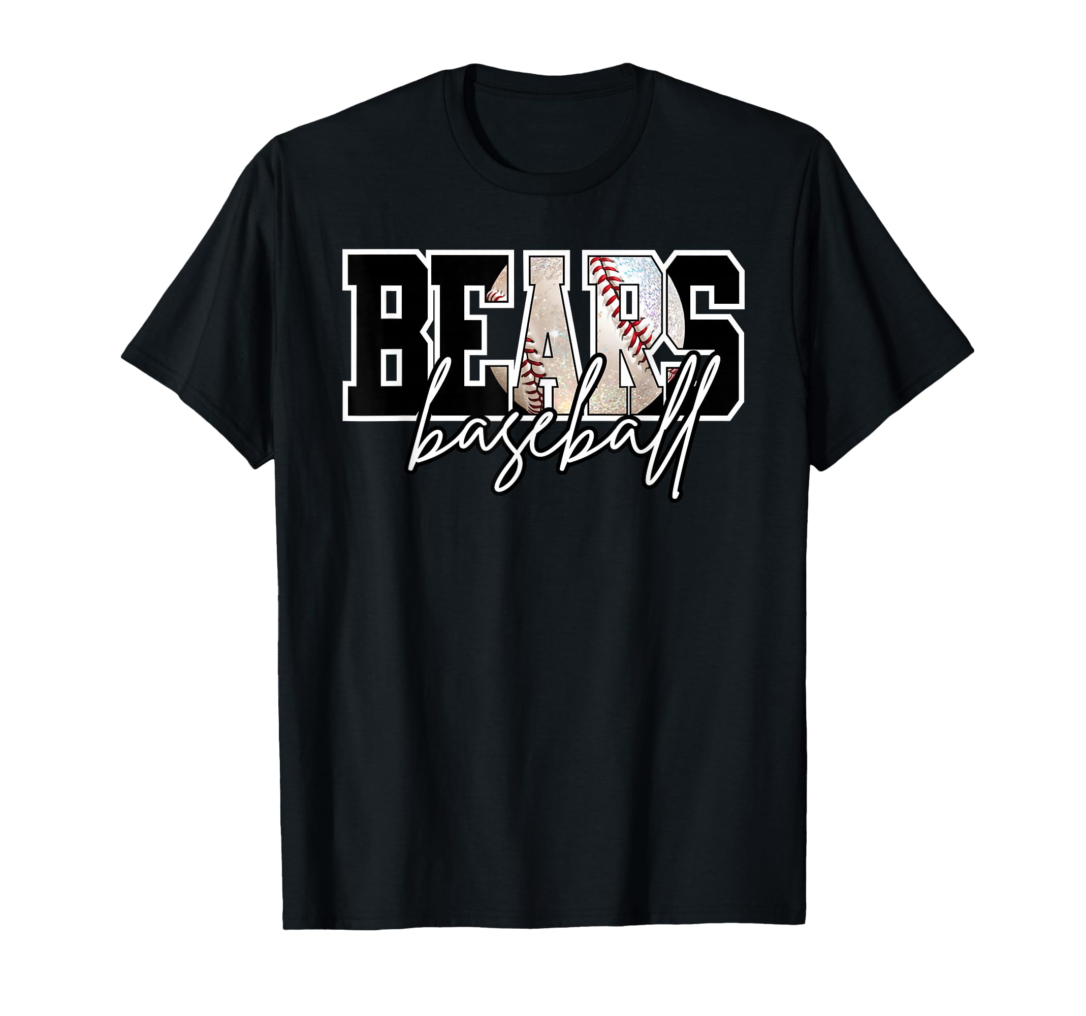 Bears Baseball Mom Game Day School T-Shirt - Trendy Graphic Men Women - T-Shirt, Sweatshirt, Hoodie