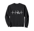 Roller Skates Heartbeat Roller Sweatshirt - Custom Art Print for Adults - T-Shirt, Sweatshirt, Hoodie