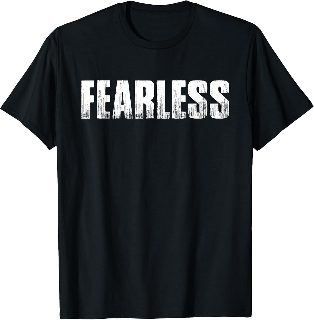 Fearless Workout Gym Fitness - Adult & Kids T-Shirts, Sweatshirts & Hoodies apparel design preview 1