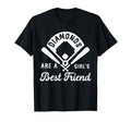 Diamonds Are Best Friend Baseball T-Shirt - Streetwear Style for Adults - T-Shirt, Sweatshirt, Hoodie