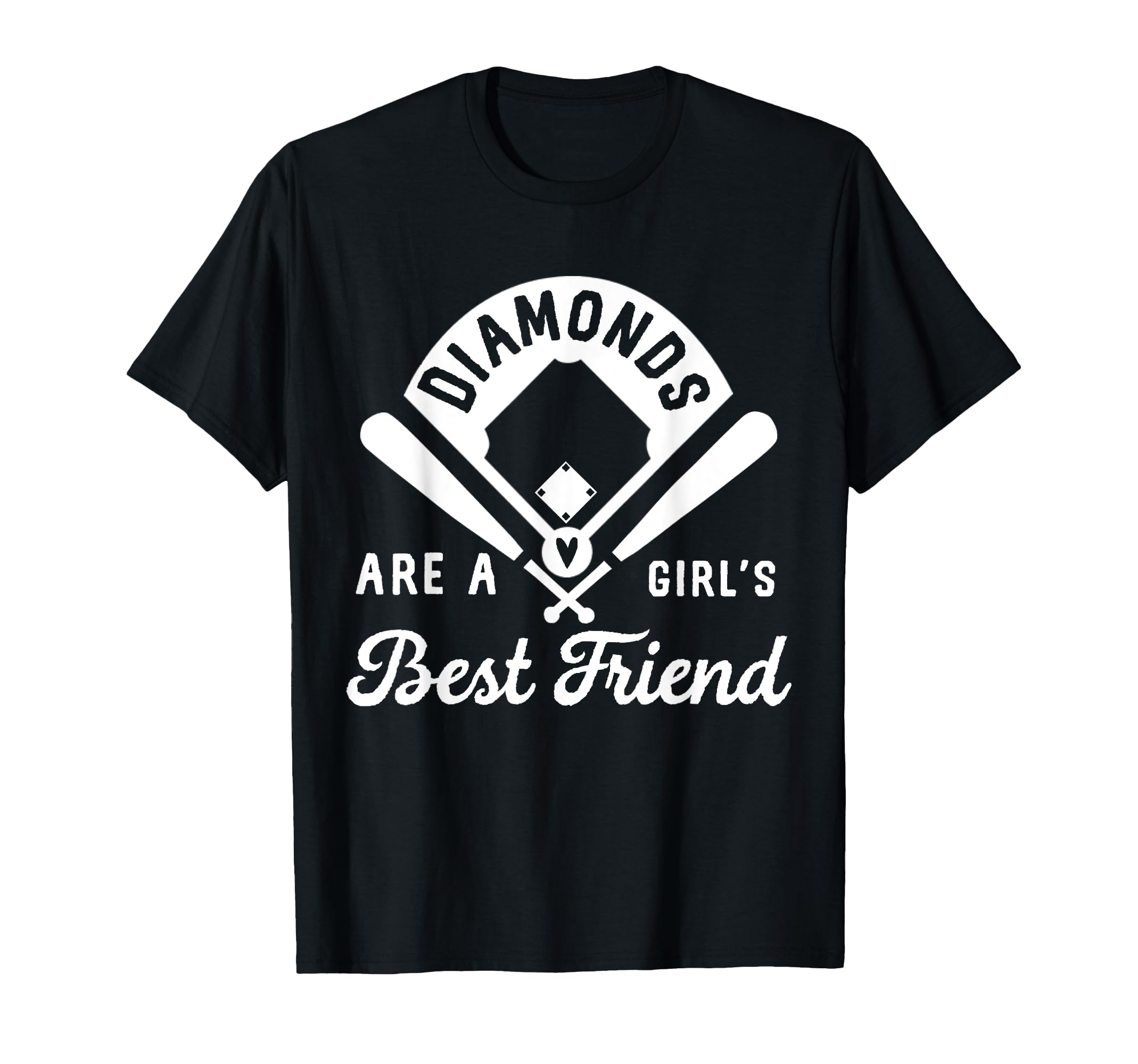Diamonds Are Best Friend Baseball T-Shirt - Streetwear Style for Adults - T-Shirt, Sweatshirt, Hoodie