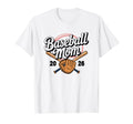 Baseball Mom Game Day T-Shirt - Minimalist Print Men Women - T-Shirt, Sweatshirt, Hoodie