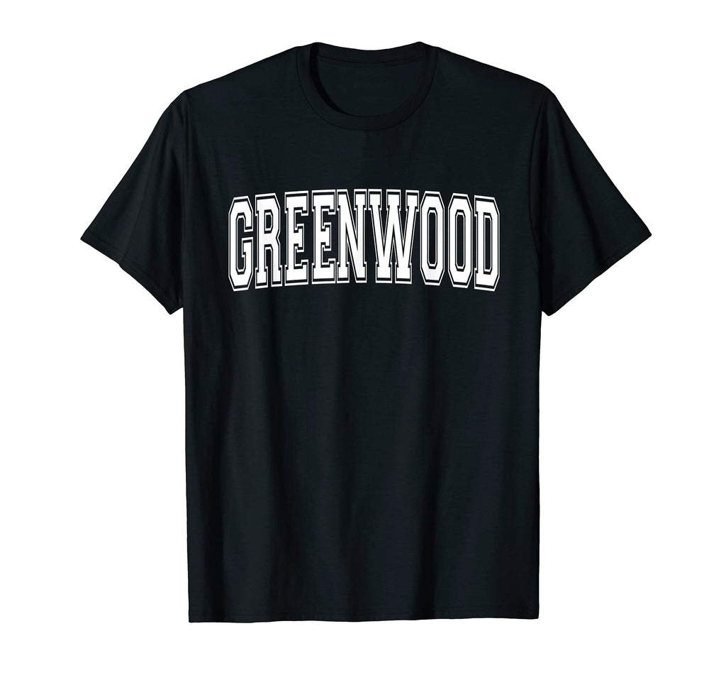 Greenwood Indiana Usa Sports Varsity T-Shirt - Unique Graphic Unisex - T-Shirt, Sweatshirt, Hoodie