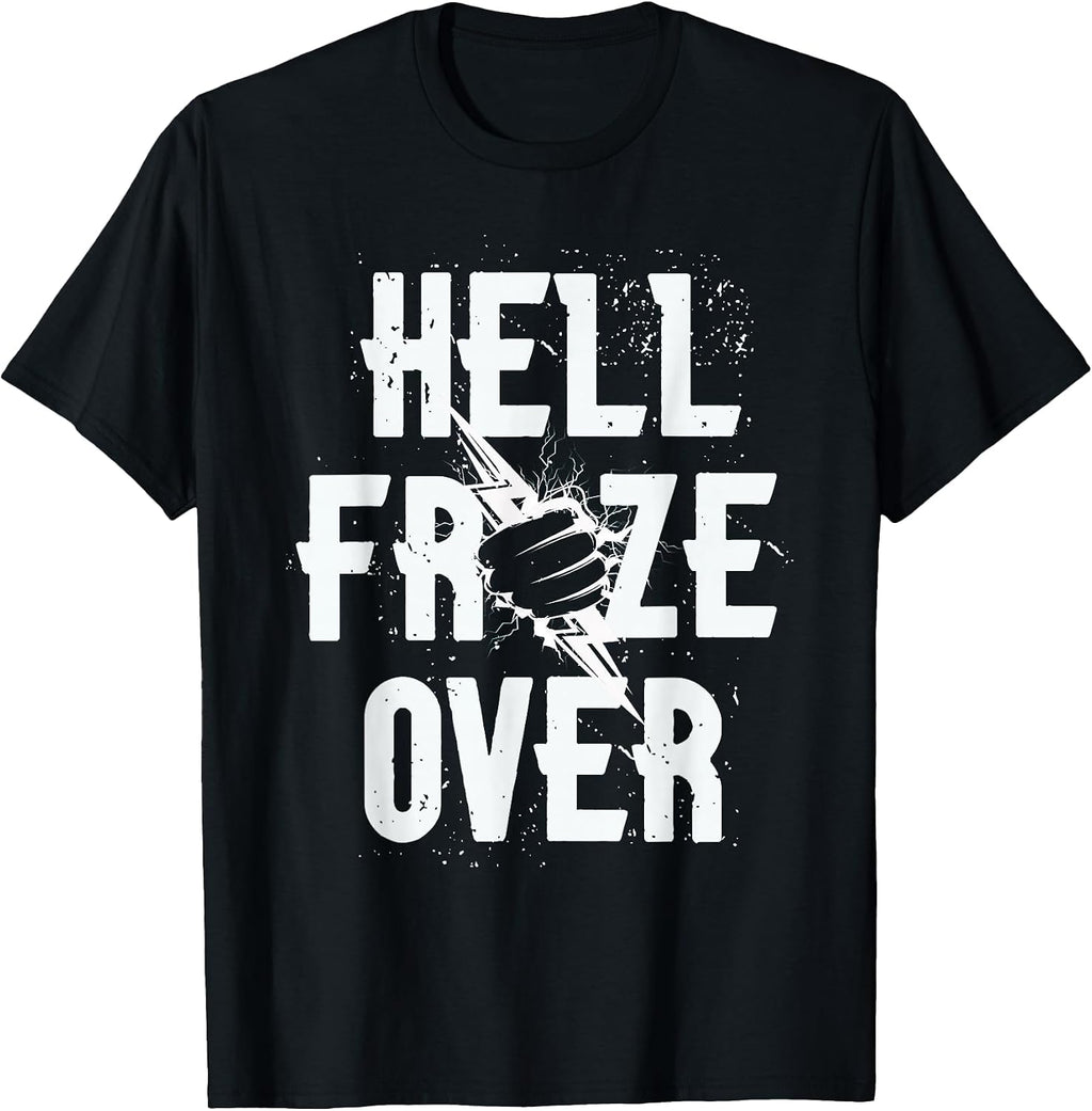 Hell Froze Over Vintage - Adult & Kids T-Shirts, Sweatshirts & Hoodies apparel design preview 1