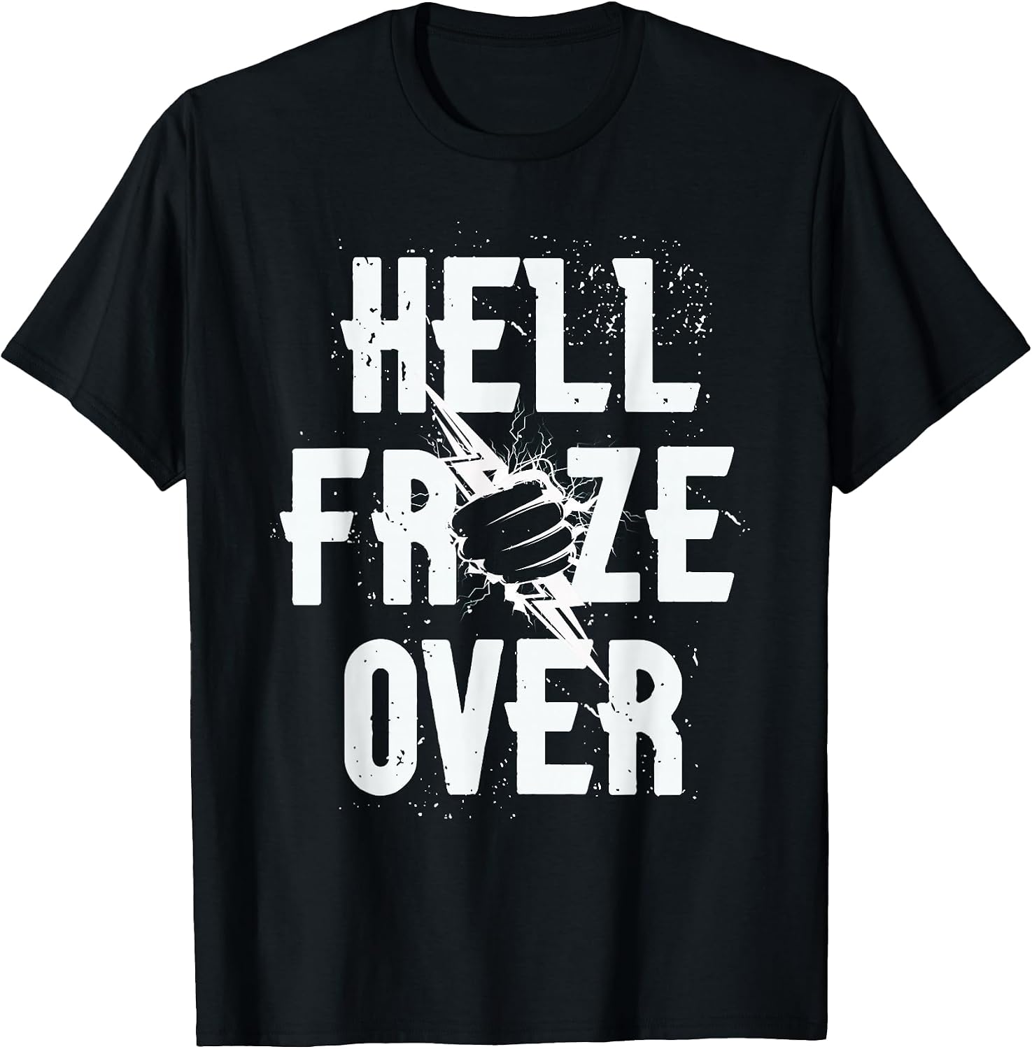 Hell Froze Over Vintage - Adult & Kids T-Shirts, Sweatshirts & Hoodies apparel design preview 1