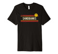 Sandbanks Distressed Sunset T-Shirt - Novelty Apparel for Adults - T-Shirt, Sweatshirt, Hoodie