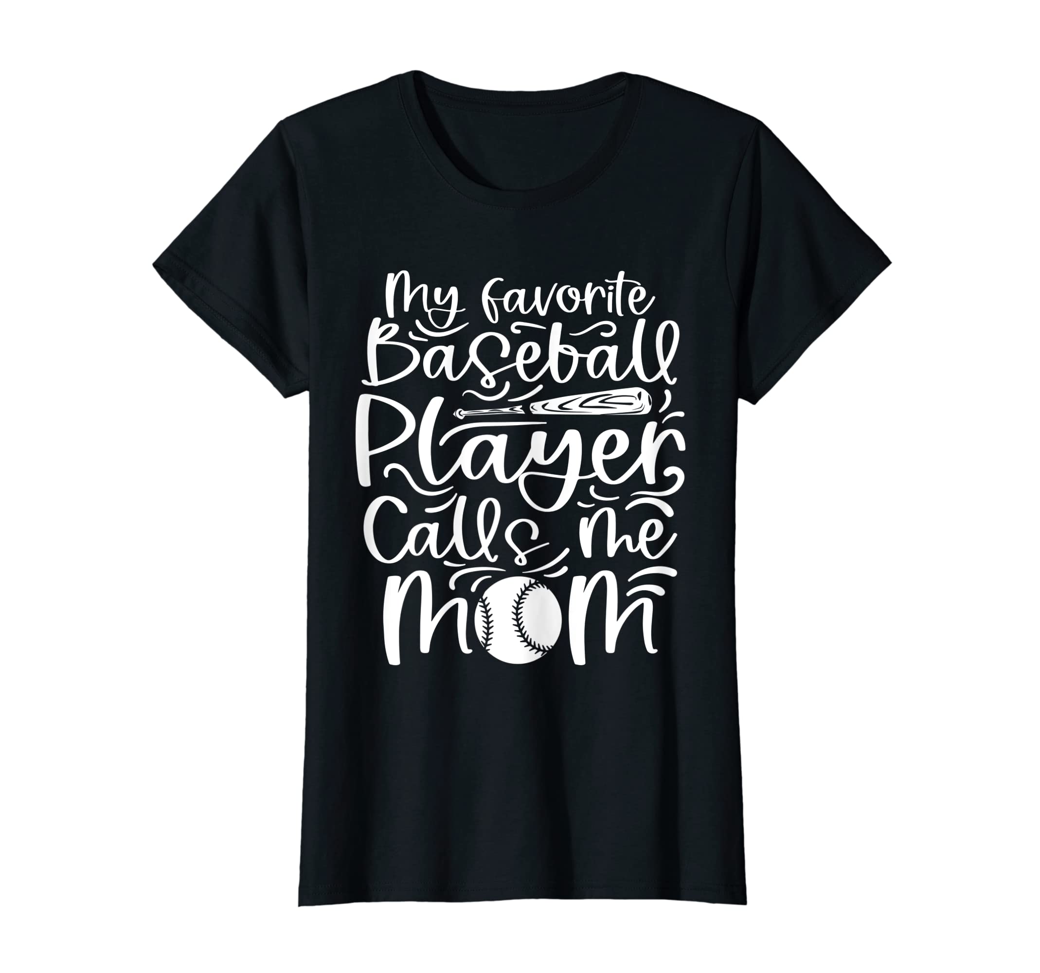 Womens My Favorite Baseball Player T-Shirt - Minimalist Print Men Women - T-Shirt, Sweatshirt, Hoodie
