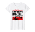 Baseball Aunt Baseball Love Baseball T-Shirt - Minimalist Print for Adults - T-Shirt, Sweatshirt, Hoodie