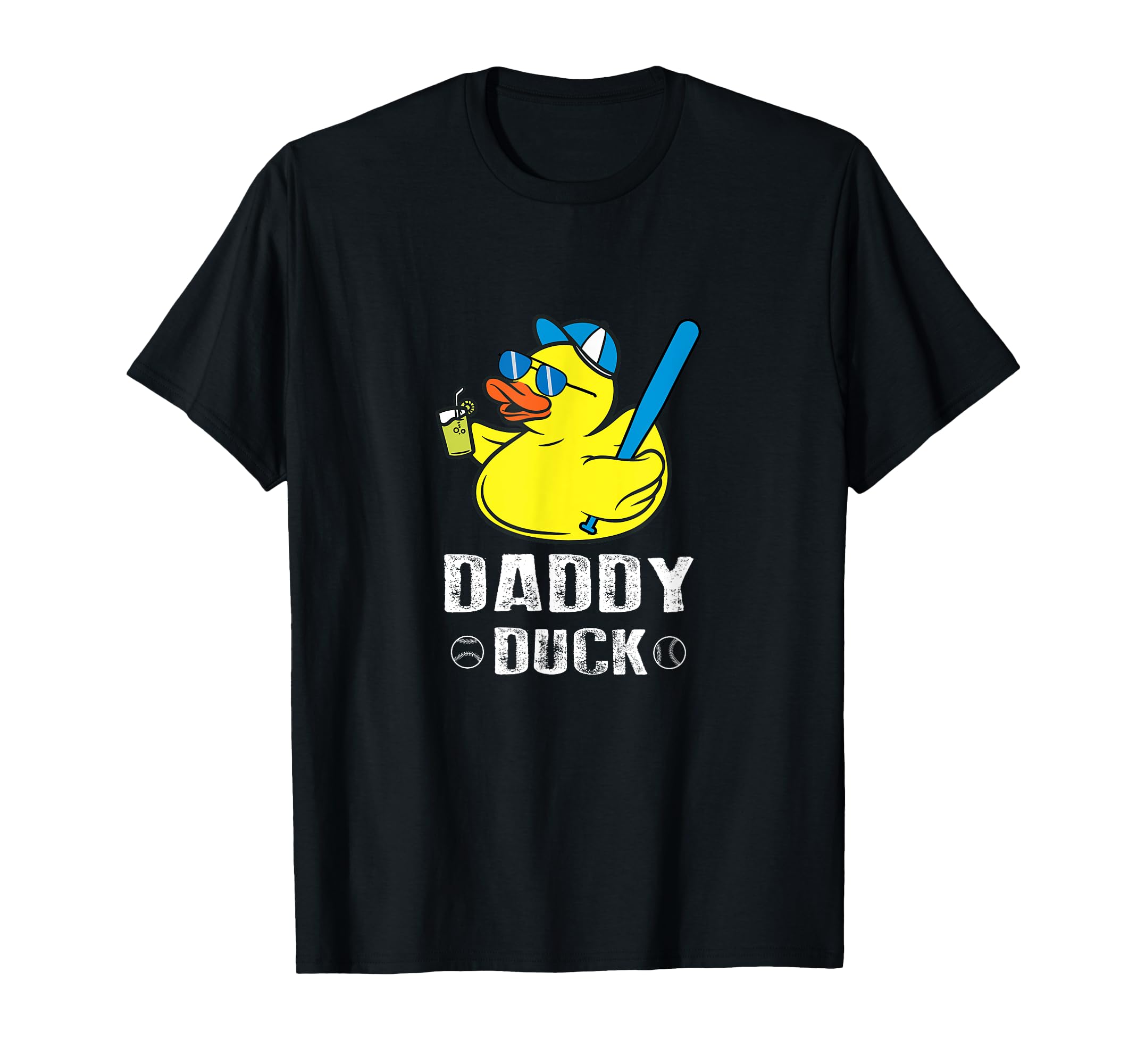 Daddy Duck Baseball Dad Rubber Duck T-Shirt - Streetwear Style Unisex - T-Shirt, Sweatshirt, Hoodie