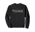 Techno Liquid Abstract Fluid Sweatshirt - Custom Art Print Men Women - T-Shirt, Sweatshirt, Hoodie
