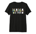 Mama Both Leopard Volleyball Baseball T-Shirt - Unique Graphic Men Women - T-Shirt, Sweatshirt, Hoodie