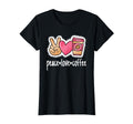 Peace Love Coffee Coffee Lover T-Shirt - Trendy Graphic for Adults - T-Shirt, Sweatshirt, Hoodie