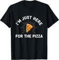 I'm Just Here For The Pizza. - Adult & Kids T-Shirts, Sweatshirts & Hoodies apparel design preview 1