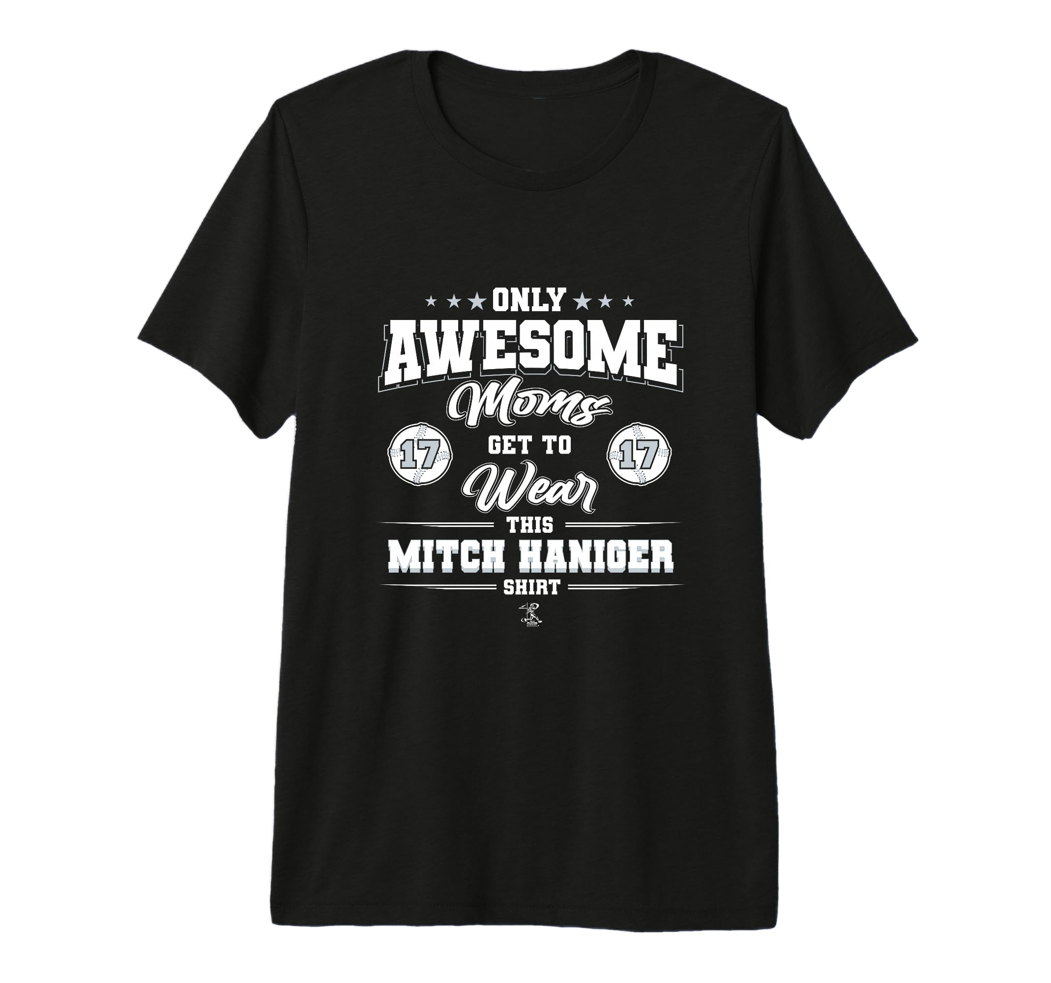 Mitch Haniger Awesome Moms Tri Blend T-Shirt - Novelty Apparel Unisex - T-Shirt, Sweatshirt, Hoodie