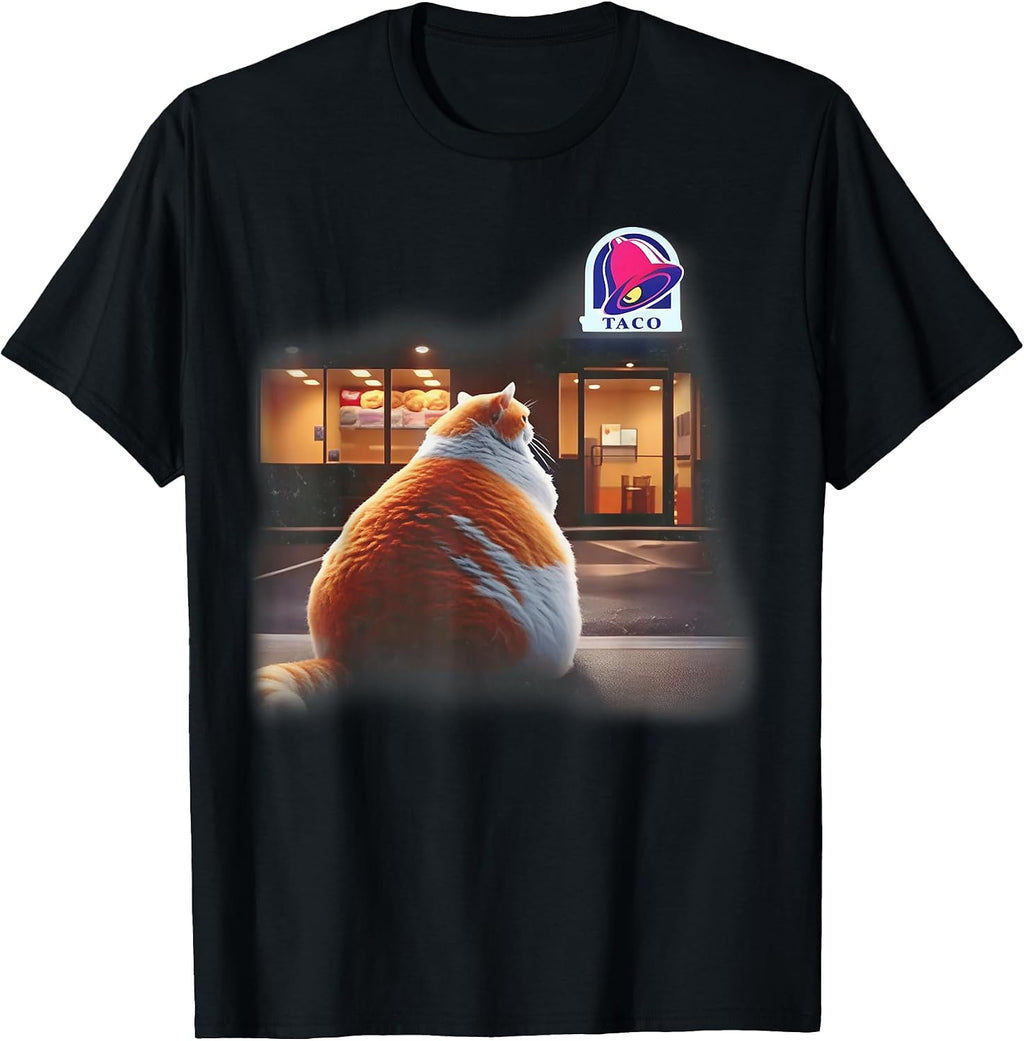 Funny Taco Cat Mexican Food Lover - Adult & Kids T-Shirts, Sweatshirts & Hoodies apparel design preview 1