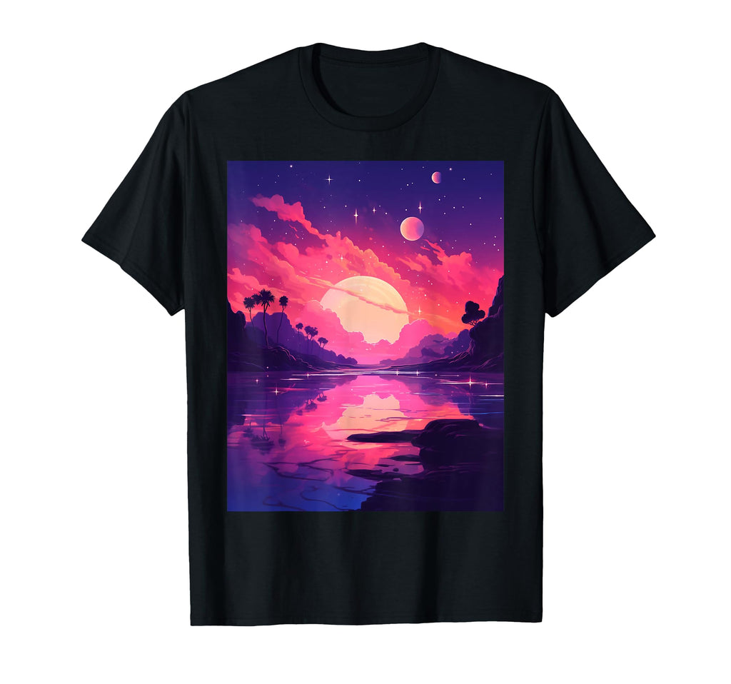 80S 90S Anime Manga Lofi Vaporwave T-Shirt - Trendy Graphic for Adults - T-Shirt, Sweatshirt, Hoodie