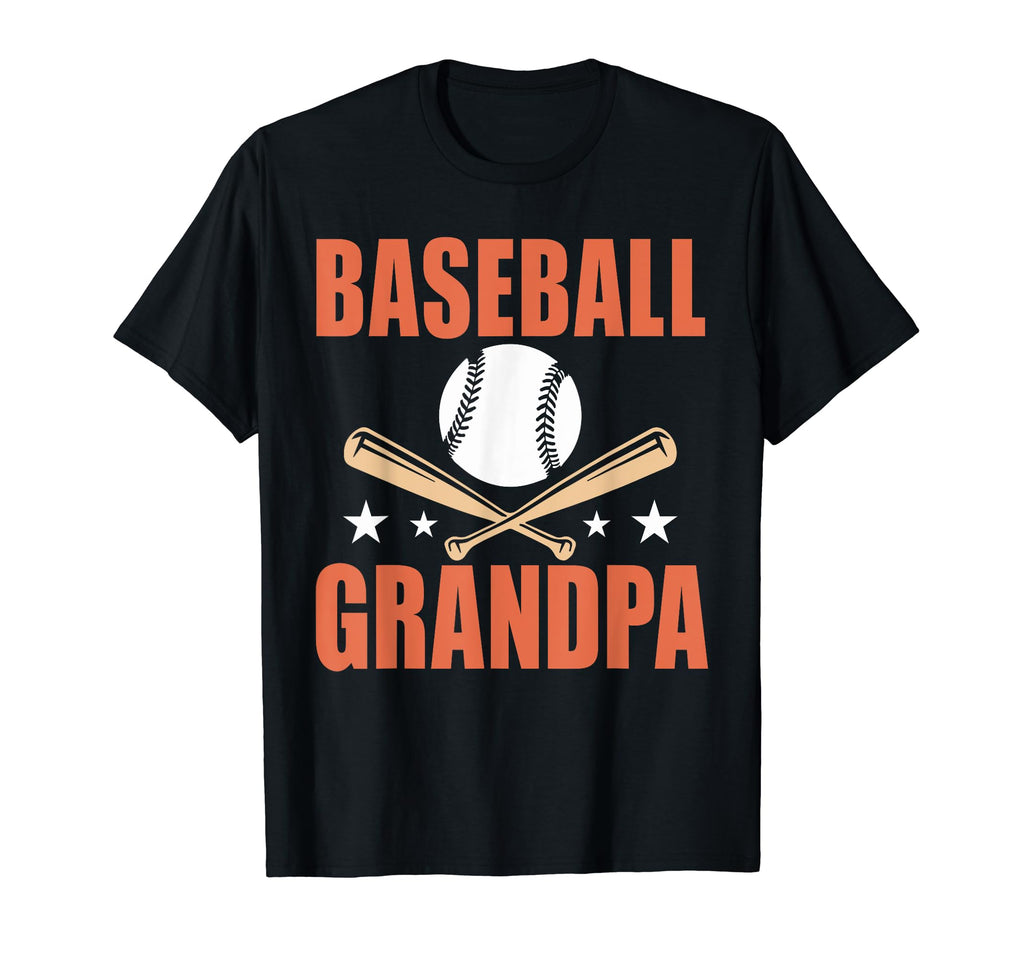 Baseball Grandpa Grandfather Bat Sweatshirt - Minimalist Print for Adults - T-Shirt, Sweatshirt, Hoodie