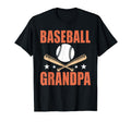 Baseball Grandpa Grandfather Bat Sweatshirt - Minimalist Print for Adults - T-Shirt, Sweatshirt, Hoodie