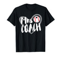 Mrs Coach Baseball Coach Wife T-Shirt - Trendy Graphic Unisex - T-Shirt, Sweatshirt, Hoodie