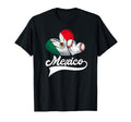 Mexican Baseball Player Mexico Flag Heart T-Shirt - Trendy Graphic Unisex - T-Shirt, Sweatshirt, Hoodie