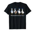 Outnumbered Funny Mom Goose Family T-Shirt - Streetwear Style for Adults - T-Shirt, Sweatshirt, Hoodie