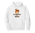 Dads Breakfast Dinner Pancakes Diner Hoodie - Graphic Print for Adults - T-Shirt, Sweatshirt, Hoodie