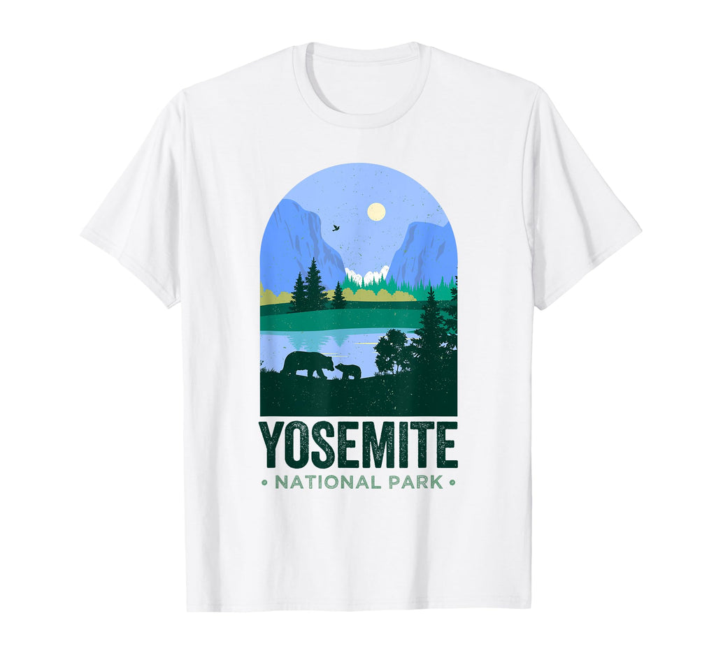 Yosemite California Bears Yosemite T-Shirt - Trendy Graphic Men Women - T-Shirt, Sweatshirt, Hoodie