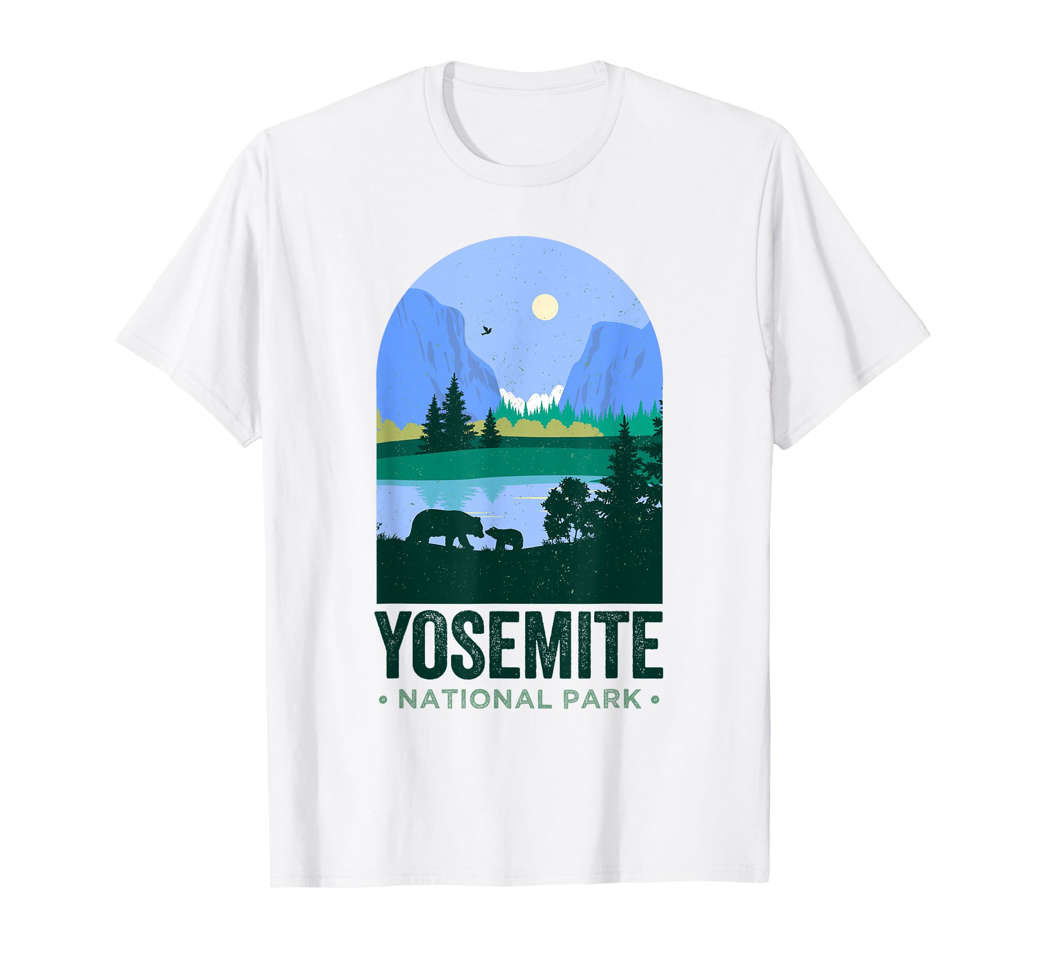 Yosemite California Bears Yosemite T-Shirt - Trendy Graphic Men Women - T-Shirt, Sweatshirt, Hoodie